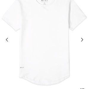 NWOT BYLT Basics drop cut short sleeve BYLT blend size small
